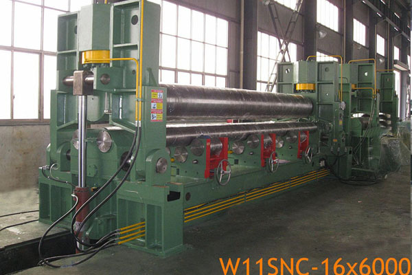 W11SNC-16x6000 萬(wàn)能式三輥卷板機(jī)